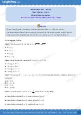 Đề thi học kì 1 Toán 10 Chân trời sáng tạo - Đề số 6